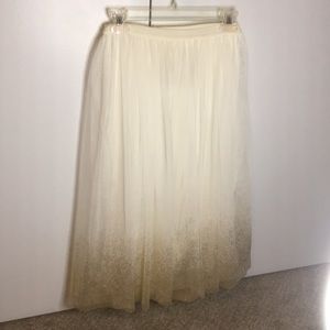 Long Glitter Skirt